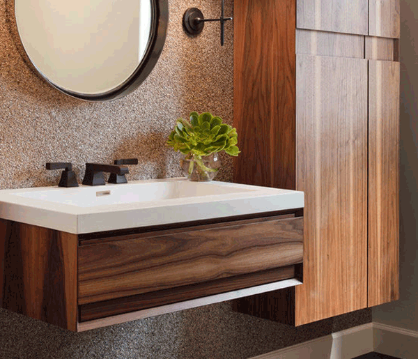 Mẫu tủ chậu lavabo tân cổ điển đẹp
